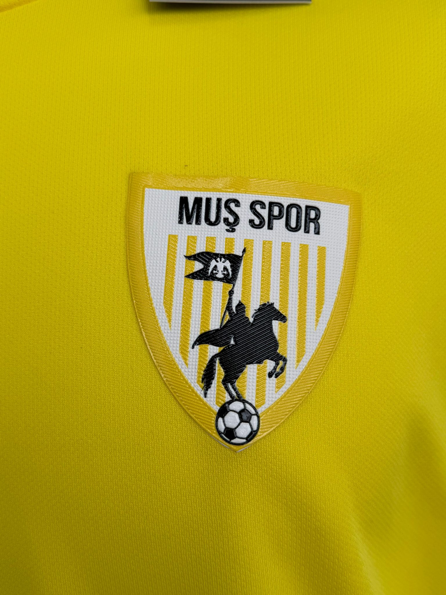 Muşspor Lisanslı Sarı Taraftar Tişörtü